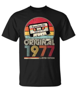 1977 Vintage Retro Limited Edition 47th Birthday Unisex T-Shirt