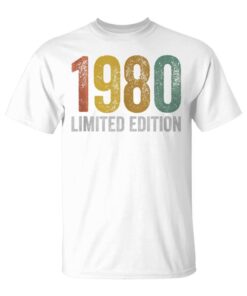 1980 Birthday Sleeveless Unisex T-Shirt