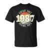 35 Age Gifts 35th Birthday Shirtintage Since 1987 Sleeveless Unisex T-Shirt