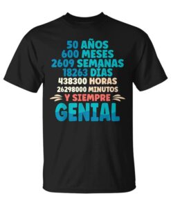 50 Years 600 Months 50th Birthday Unisex T-Shirt