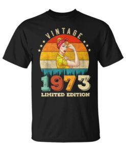 51st Birthday 1973 Limited Editionintage 51 Years Unisex T-Shirt
