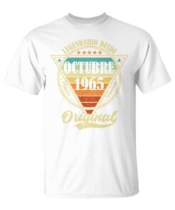 59th Birthday Born In October 1965Intage 59 Years Old Long Sleeve Unisex T-Shirt