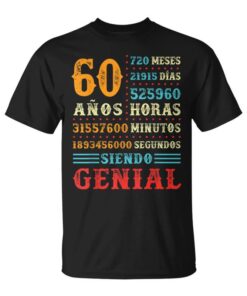 60 Years Being Great Birthday Gift 60 Years Old Original Unisex T-Shirt