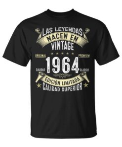 60 Years Birthday Legends Are Born In 1964 Unisex T-Shirt