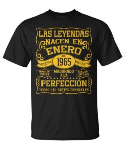 60 Years Birthday Legends Are Born In January 1965 Unisex T-Shirt