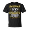 68 Years Old Birthday Gift Man Made In 1955 Made In 1955 Unisex T-Shirt
