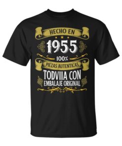 68 Years Old Birthday Gift Man Made In 1955 Made In 1955 Unisex T-Shirt