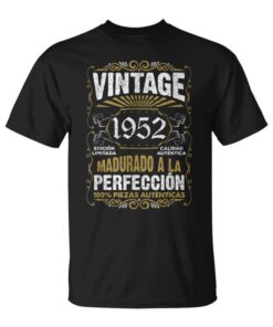 72nd Birthday 72 Years Old Man Intage 1952 Gift Unisex T-Shirt