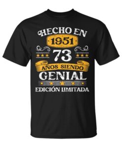73 Years Old Birthday Gift Man Made In 1951 Man 1951 Unisex T-Shirt