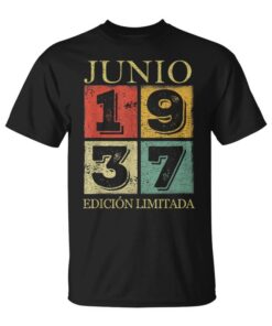 84 Years Old Birthday Legends Are Born In June 1937 Gift Unisex T-Shirt