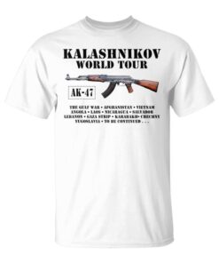 Ak-47 Kalashnikov World Tour Unisex T-Shirt