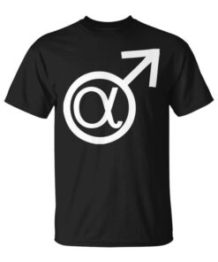 Alpha Male Symbols Funny Symbolic For Alpha Males Unisex T-Shirt
