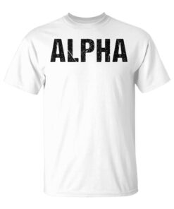Alpha Sleeveless Unisex T-shirt