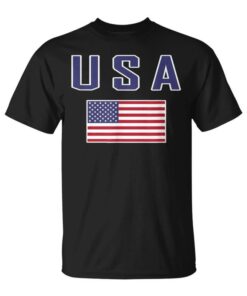 American Flag Cool Patriotic Usa Flags Men's Unisex T-Shirt