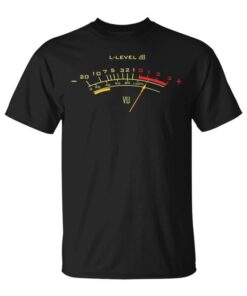 Analog Sound Engineer Vu Meter Long Sleeve Unisex T-Shirt