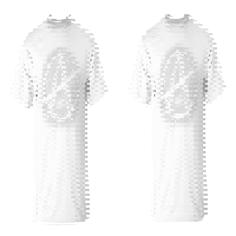 Anarchy Symbol Graffiti Style Revolution Sleeveless Unisex T-Shirt