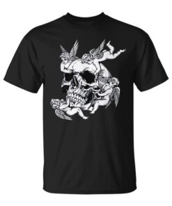 Angels Skull Cherubs Unisex T-Shirt