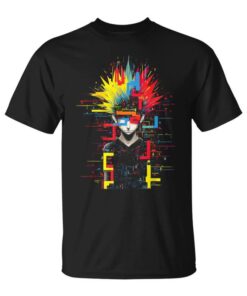 Anime Colorful Art Japan Graphic Art Anime Unisex T-Shirt