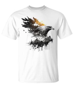 Art Eagle Bird Animal Motif Unisex T-Shirt