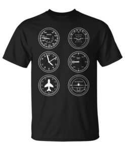Aviation Default Instrument Design Unisex T-Shirt