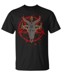 Baphomet Satanic Pentagram Satanist Unisex T-Shirt