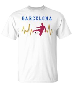 Barcelona Cotton Soccer Gift Unisex T-shirt