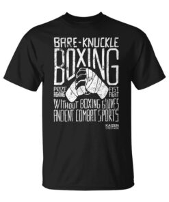 Bare-Knuckle Boxing White Design Unisex T-Shirt