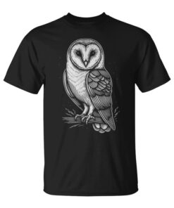 Barn Owl Graphic Art Design For Es Y Unisex T-Shirt