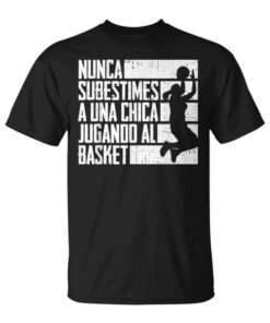 Basketball Player Basketball A Girl Playing Basket Unisex T-Shirt