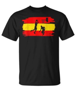 Basketball Player With Spanish Pride Unisex T-Shirt