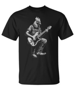 Bass Funny Chicken Rooster Music Lover Men Is Boys Unisex T-Shirt