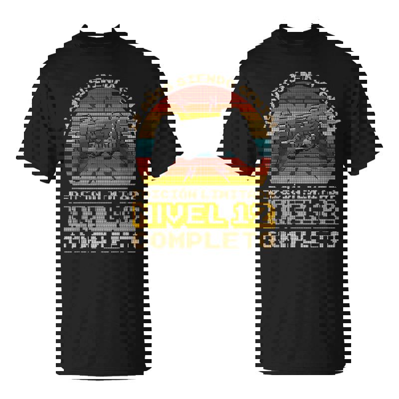 Birthday 12 Years Gamer Level 12 Complete Unisex T-Shirt