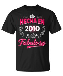 Birthday 14 Years Made in 2010 Fabulous Unisex T-Shirt