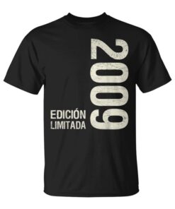 Birthday 15 Years Boy Girlintage 2009 Limited Edition Unisex T-shirt