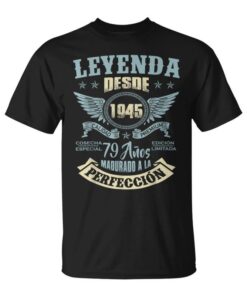 Birthday 79 Years Legend Since 1945 Unisex T-Shirt