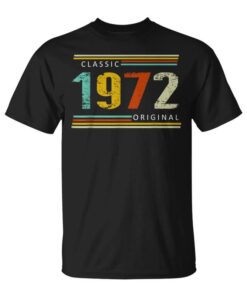 Birthday Classic Of 1972 Original Retro 52 Unisex T-Shirt