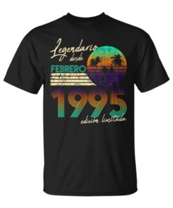 Birthday Man Gifts Legendary Since February 1995 Unisex T-Shirt