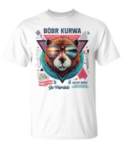 Bobr Kurwa Synthwave 80'S Yes Pierdole Bober Bòbr Unisex T-Shirt