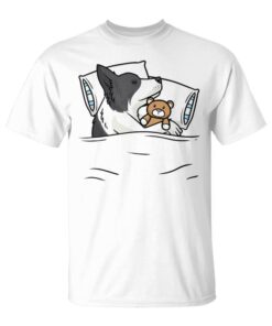 Border Collie Plush Sleep Shirt Unisex T-Shirt