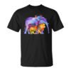 Born To Be Wild Iconic Colorful Wild Animals Unisex T-Shirt