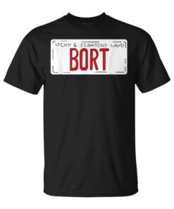 Bort License Plate Unisex T-Shirt