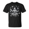 Buddha Zen Meditation Retro 1970'S Hippie Cosmicibes Neck Unisex T-Shirt