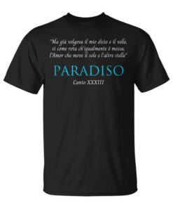 Canto Xxxiii Paradiso Dante Divine Comedy Ending Love Unisex T-Shirt