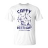Cappy Birthday Rodent Animal Capybara Birthday Party Unisex T-Shirt