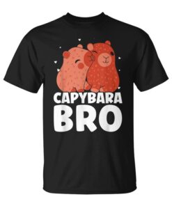 Capybara Bro Lover Capybaras Animal Rodent Unisex T-Shirt