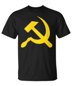 Cccp USSR Soviet Union Hammer And Sickleintage Retro Unisex T-Shirt