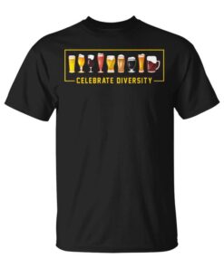 Celebrate Diversity Beer Style Bier Types Lover Gift Unisex T-Shirt