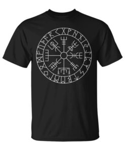 Celtaegvisir Lucky Amulet Compass Unisex T-Shirt