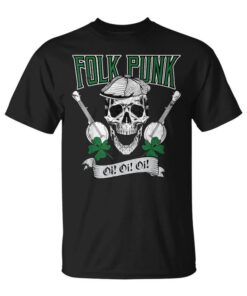 Celtic Punk Skull Music Unisex T-Shirt