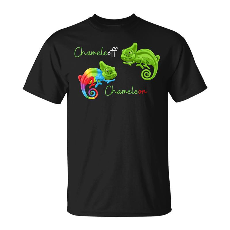 Chameleon Funny Lizard Funny Reptiles Unisex T-Shirt